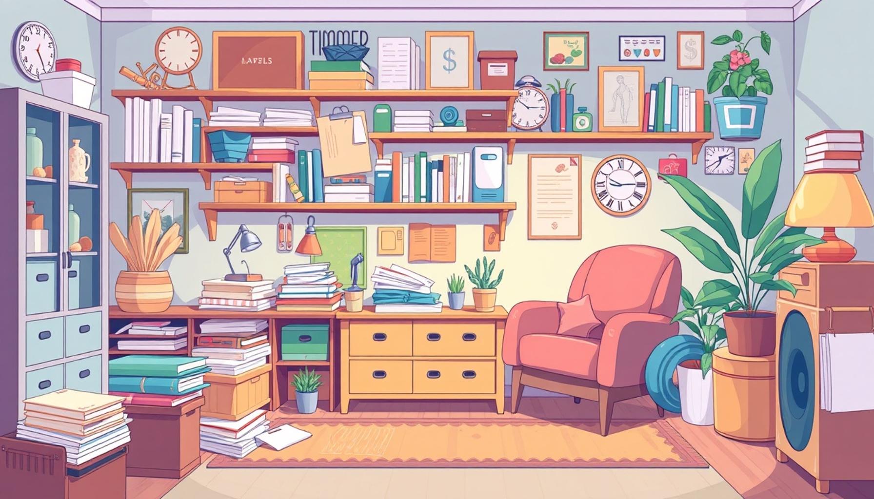 Simplified Spaces: The Art of Decluttering for a More Peaceful Mind