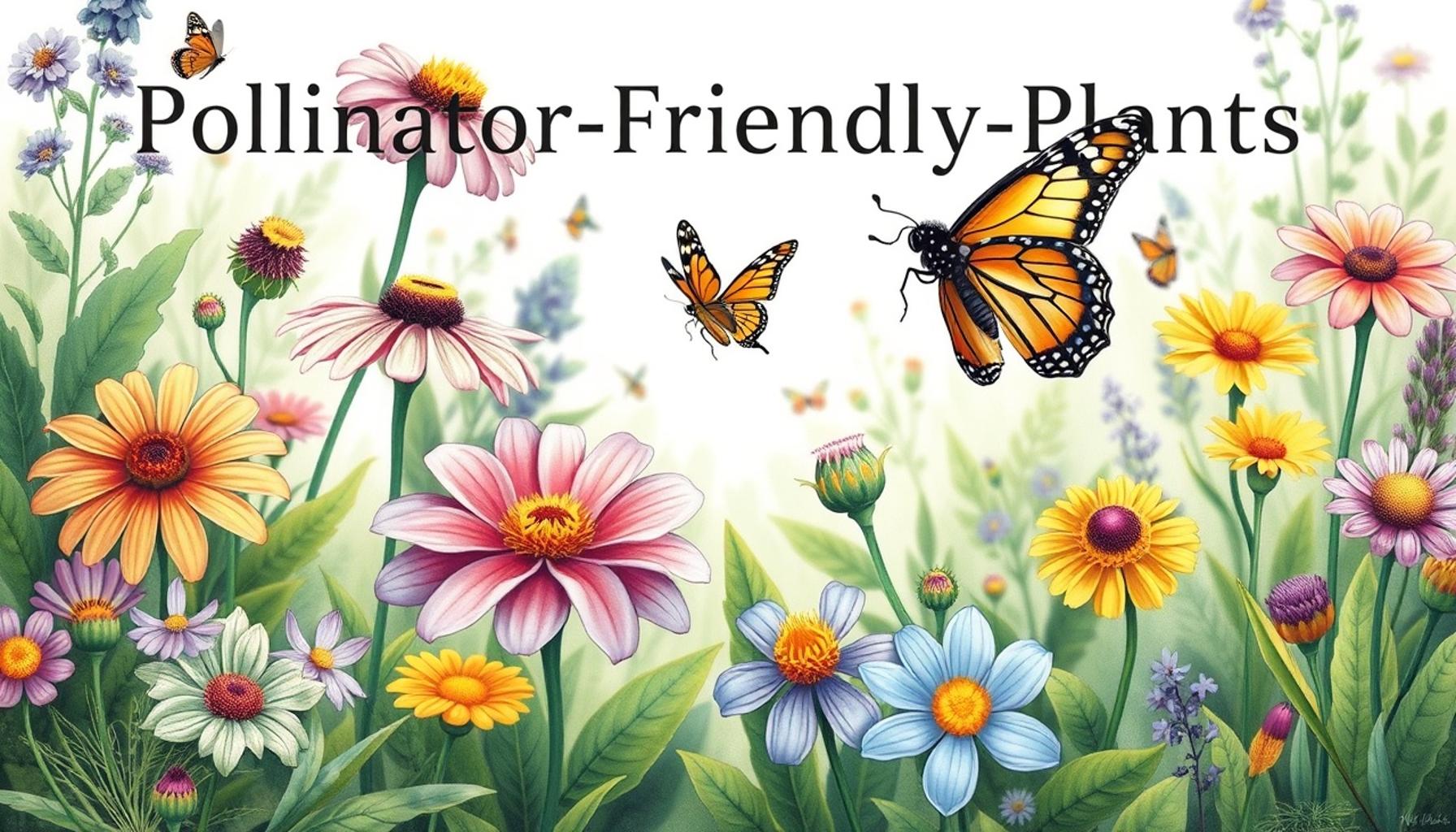 Pollinator-Friendly Plants: Choosing Flora That Attracts Bees and Butterflies to Your Garden