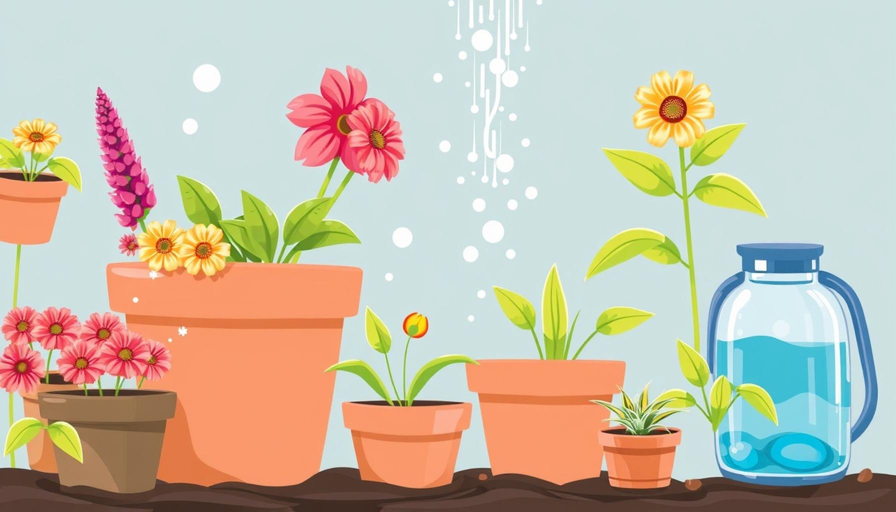How to Create a Watering Schedule Based on Plant Types and Seasons