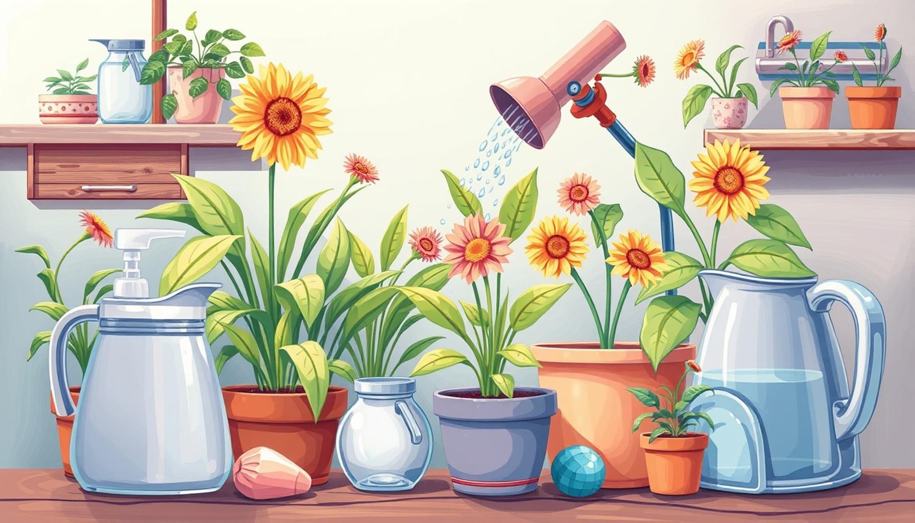 Creative Ways to Use Household Items for Effective Plant Watering