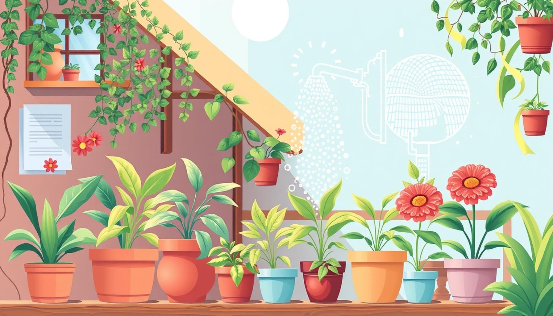 Tips for Creating an Efficient Irrigation Schedule for Houseplants
