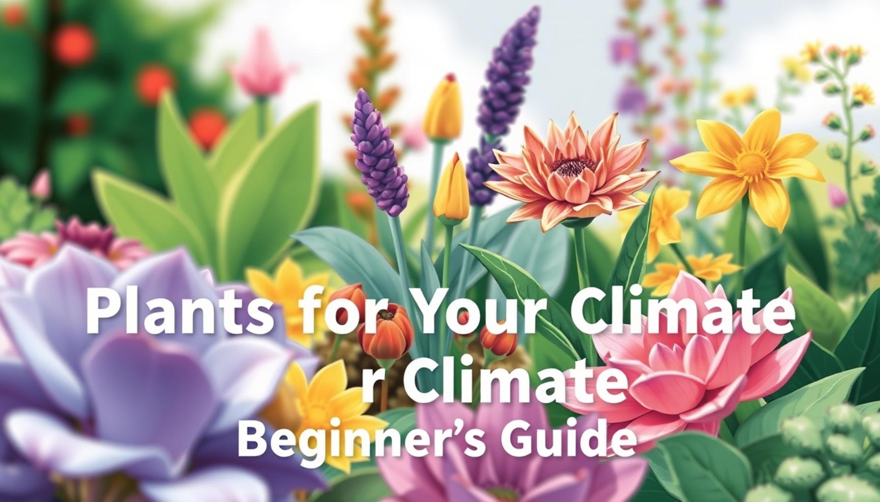 Choosing the Right Plants for Your Climate: A Beginner’s Guide