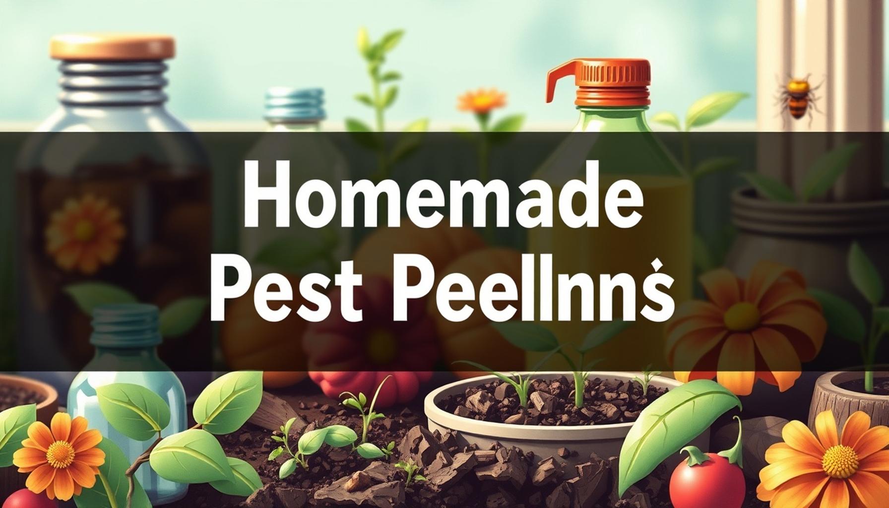 Homemade Pest Repellents: Recipes and Tips for Beginner Gardeners